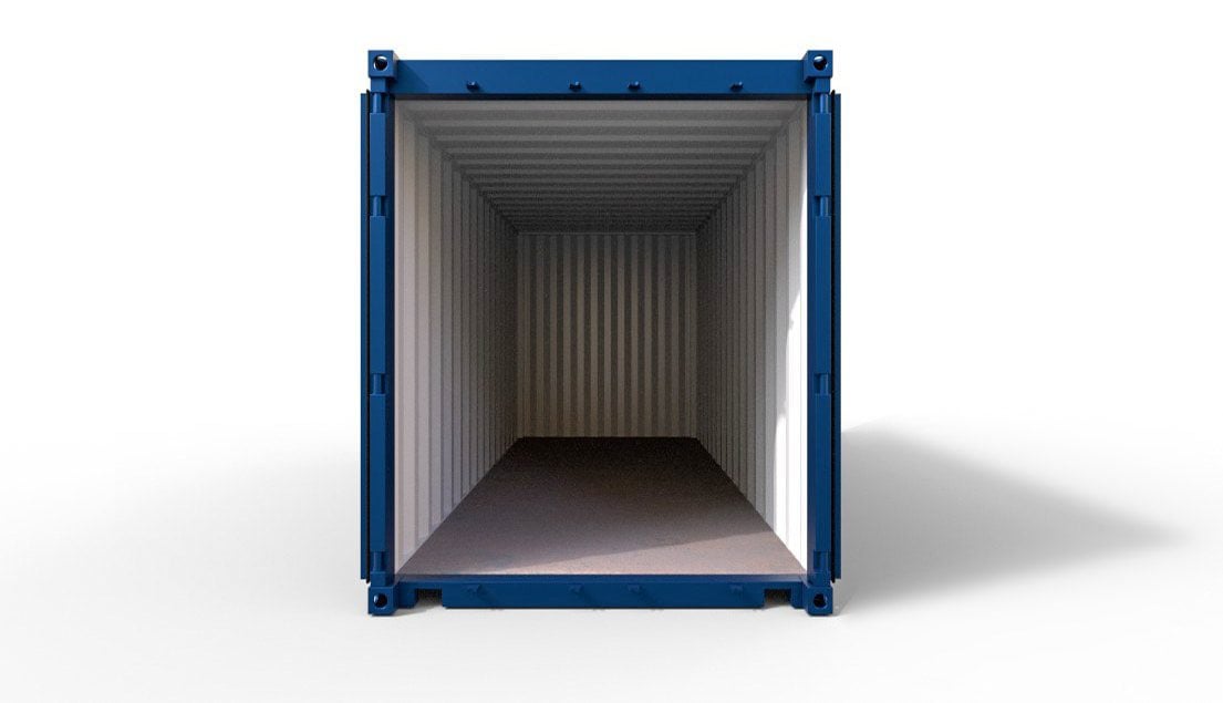 Lej eller køb en 20-fods high cube container