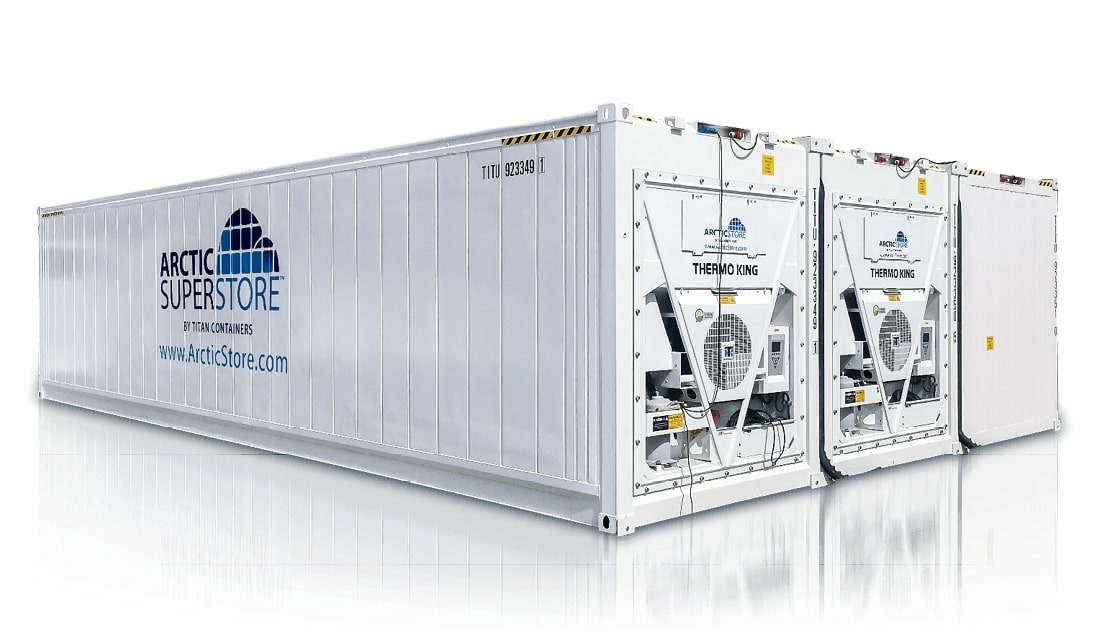 Lej eller køb Arctic SuperStore kølecontainer / frysecontainer