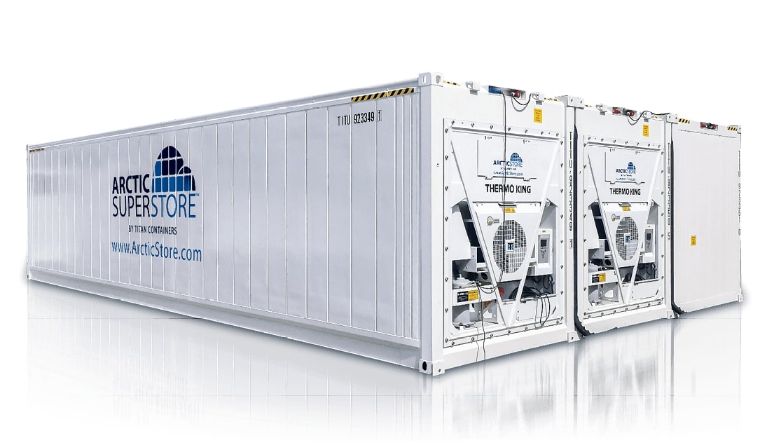 Lej eller køb Arctic SuperStore kølecontainer / frysecontainer