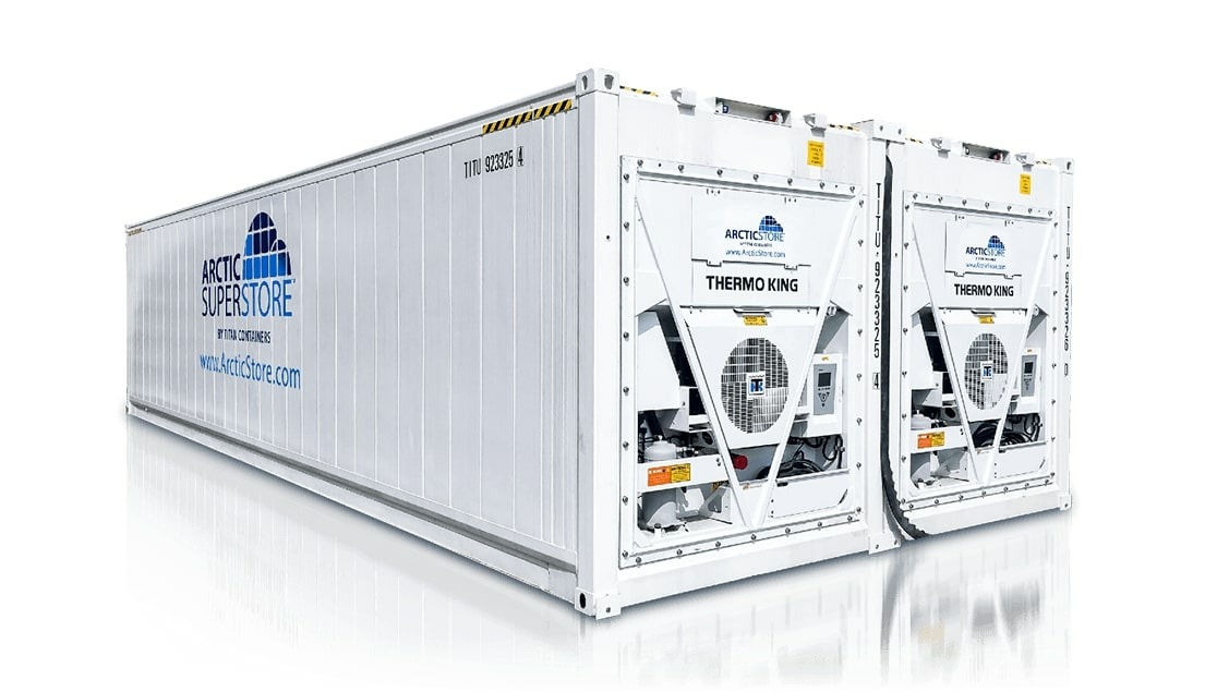 Lej eller køb Arctic SuperStore kølecontainer / frysecontainer