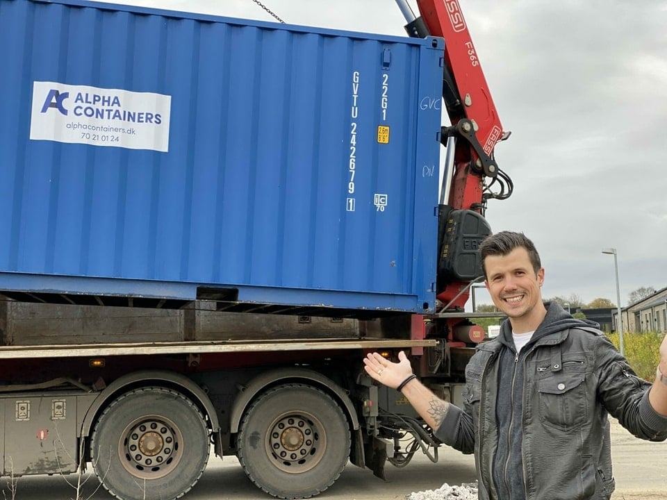 Container til opbevaring af legetøj