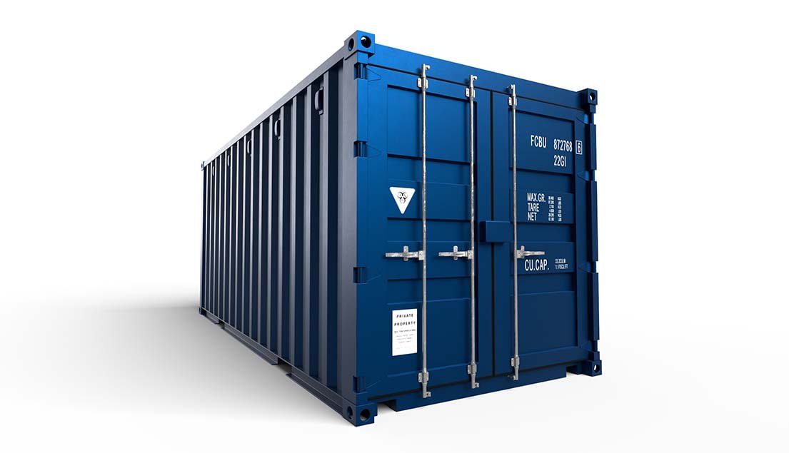 Lej eller køb en 20-fods container med easy open