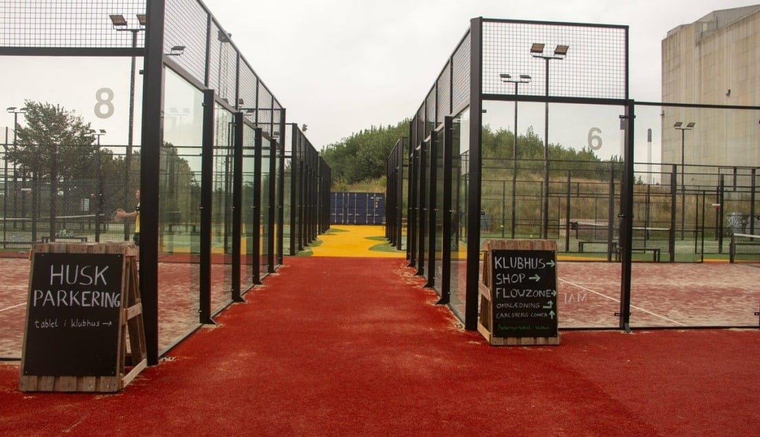 Padel Yard Reffen containere