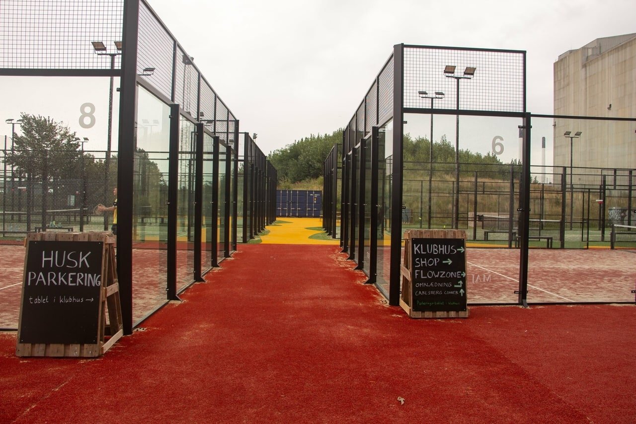 Padel Yard Reffen containere