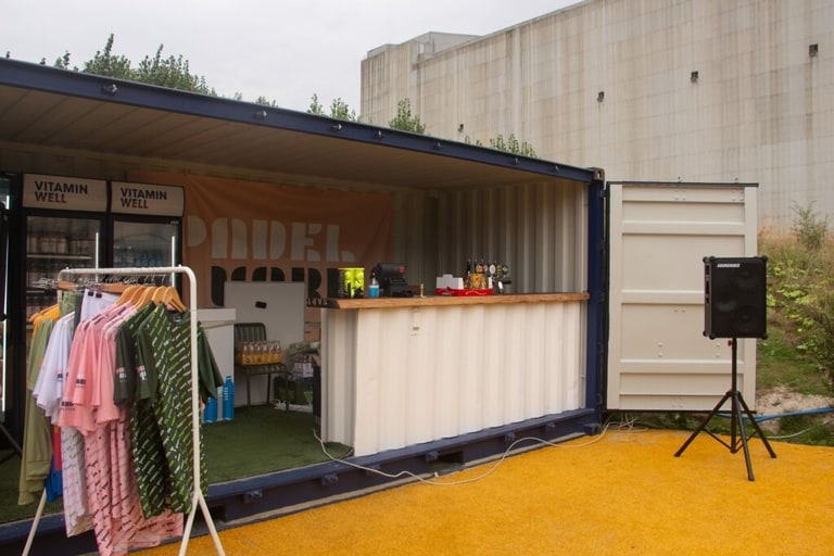 Padel Yard Reffen containere