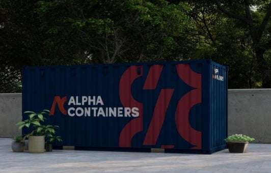 20-fods container fra ALPHA Containers