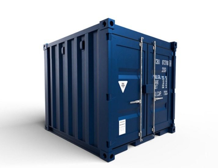Lej eller køb 8-fods container på tilbud