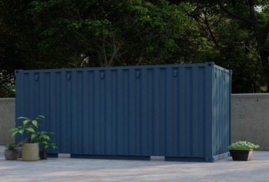 Se containermål og containerstørrelser på alle containere