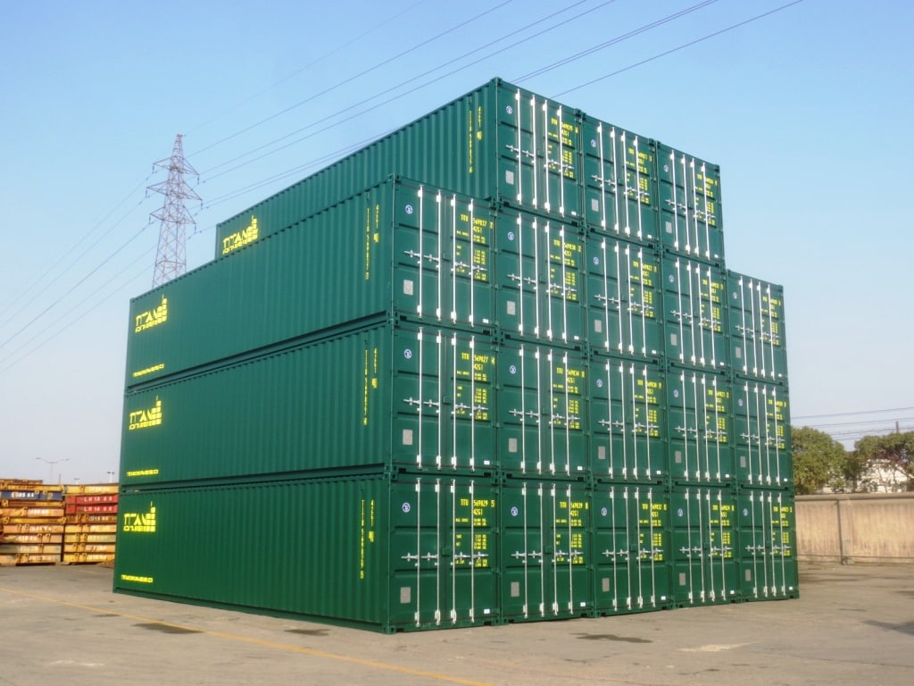 40-fods containere til leje