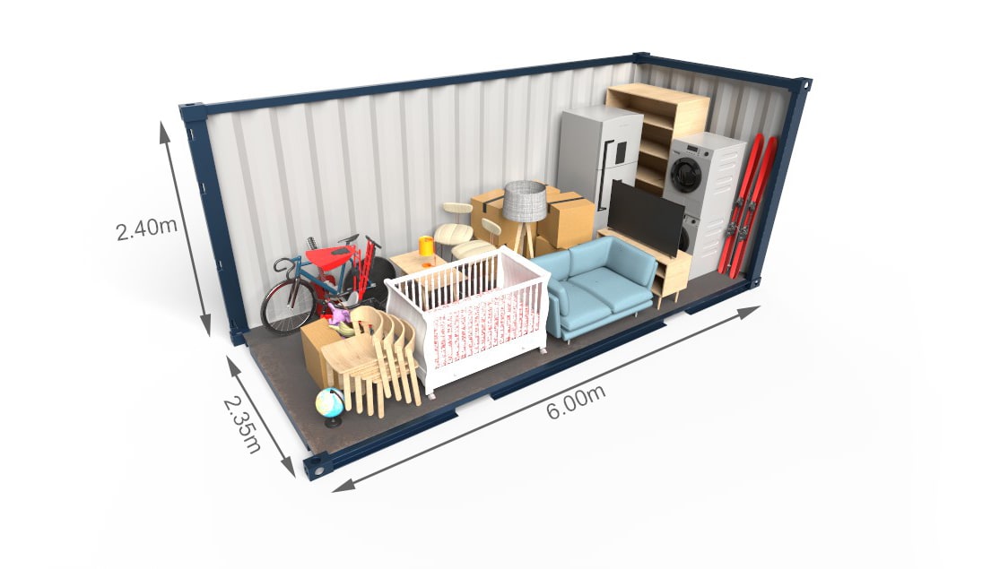 Self Storage - opbevaring og opmagasinering i container eller depotrum